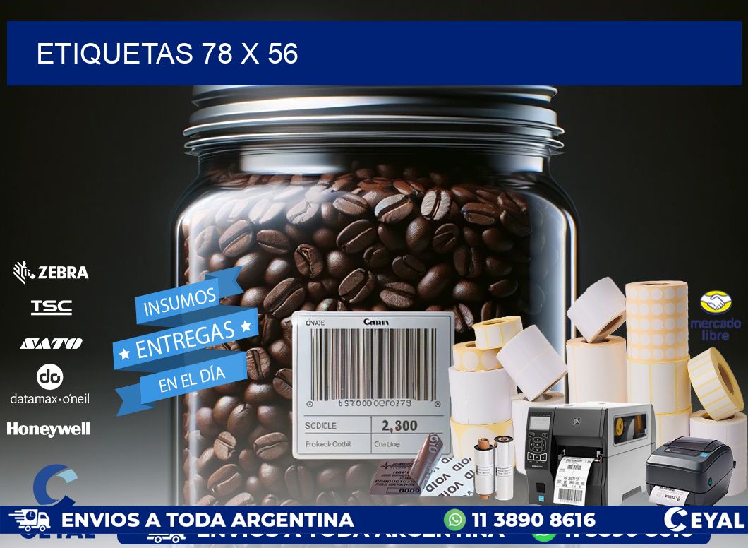 ETIQUETAS 78 x 56