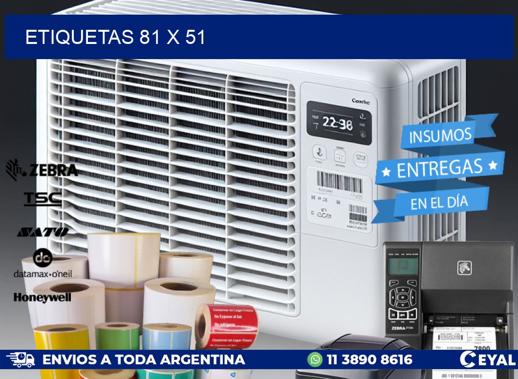 ETIQUETAS 81 x 51