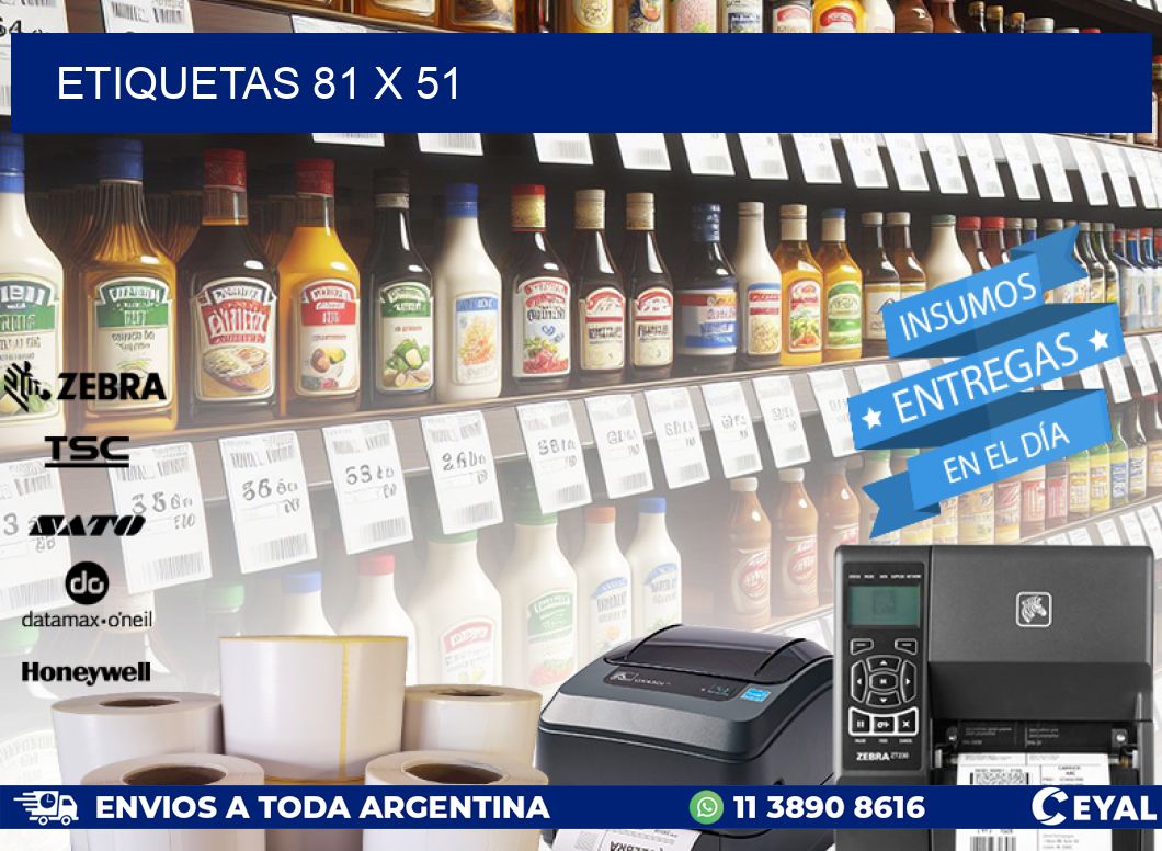 ETIQUETAS 81 x 51