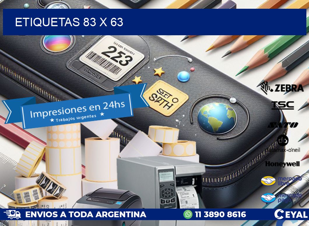 ETIQUETAS 83 x 63