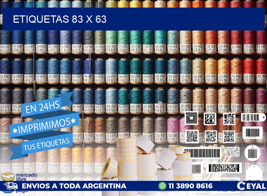 ETIQUETAS 83 x 63