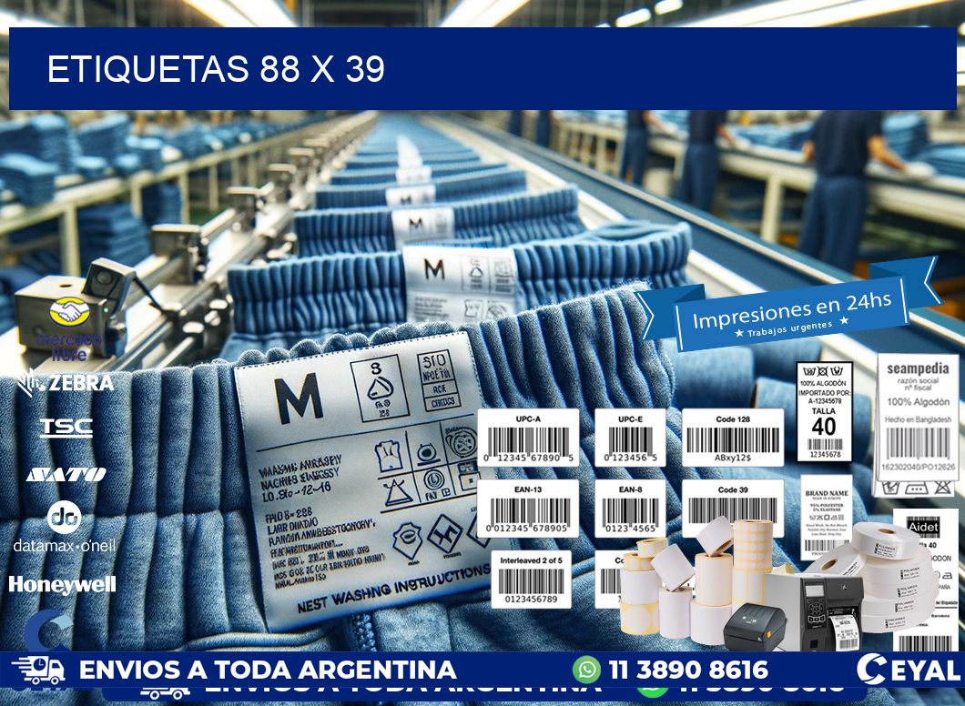 ETIQUETAS 88 x 39