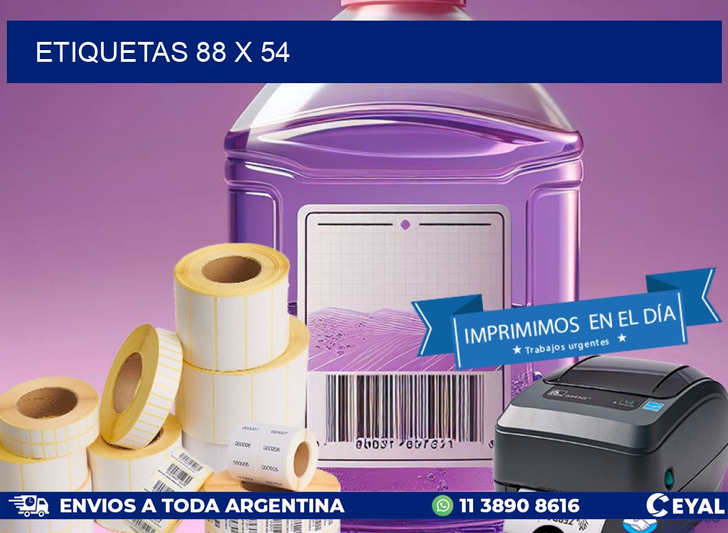 ETIQUETAS 88 x 54