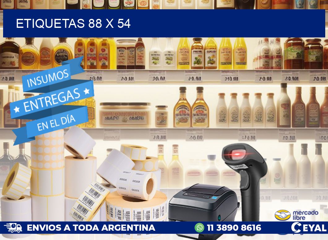ETIQUETAS 88 x 54