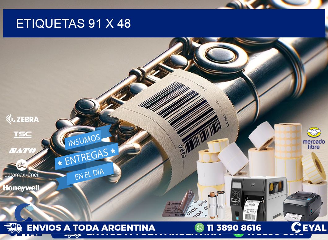 ETIQUETAS 91 x 48