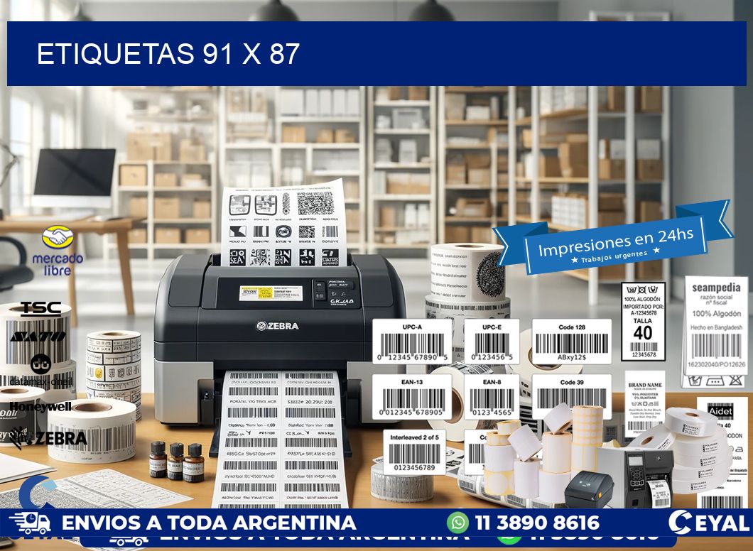 ETIQUETAS 91 x 87