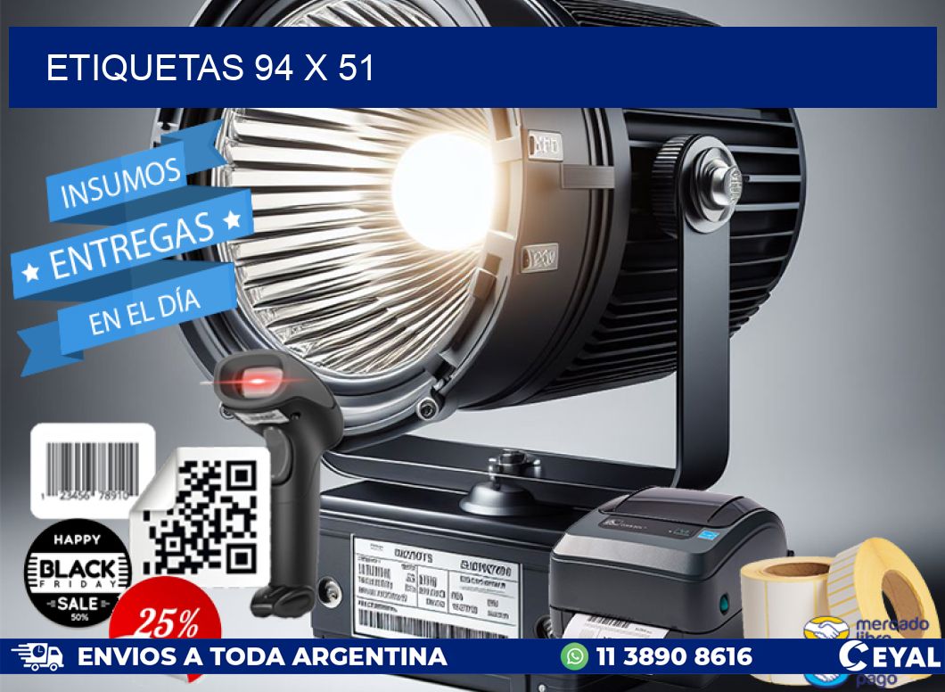 ETIQUETAS 94 x 51