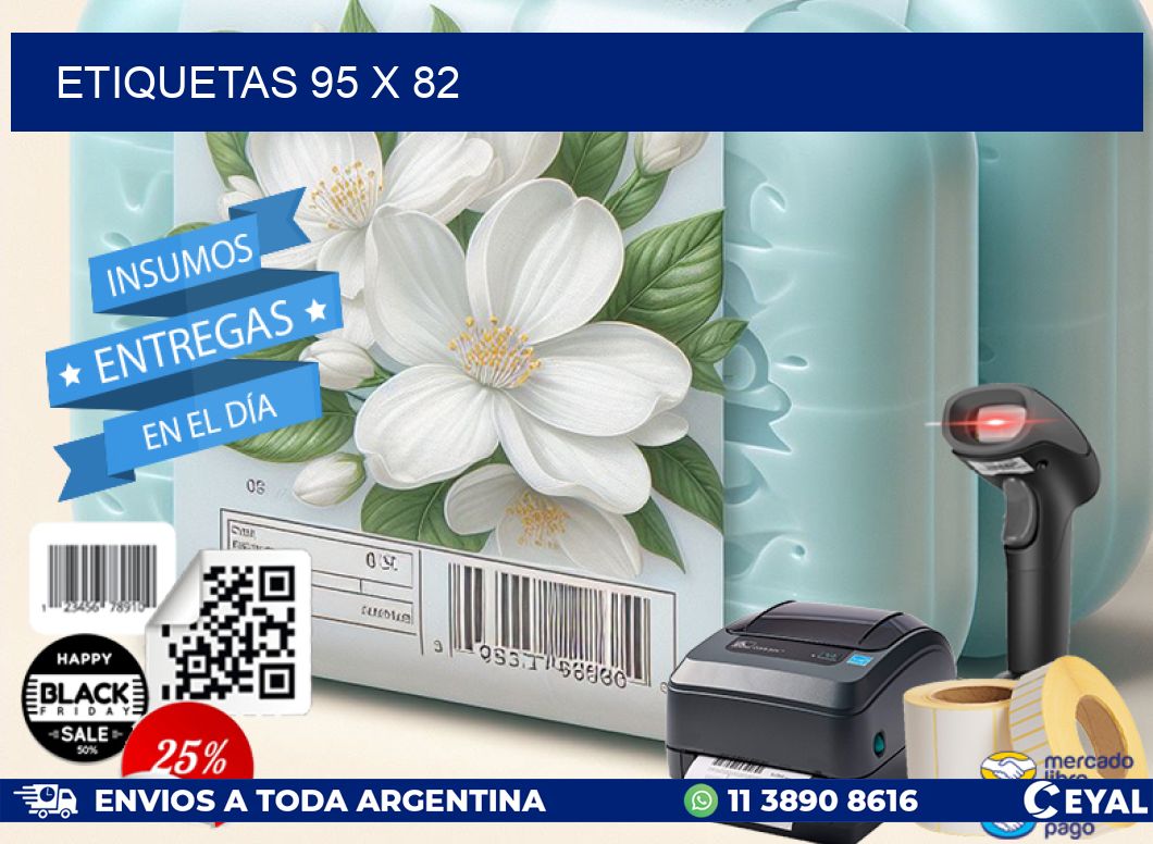 ETIQUETAS 95 x 82