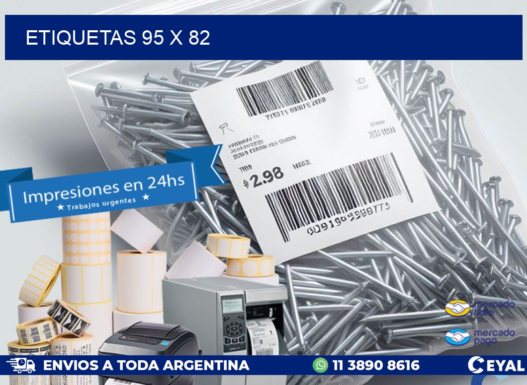ETIQUETAS 95 x 82