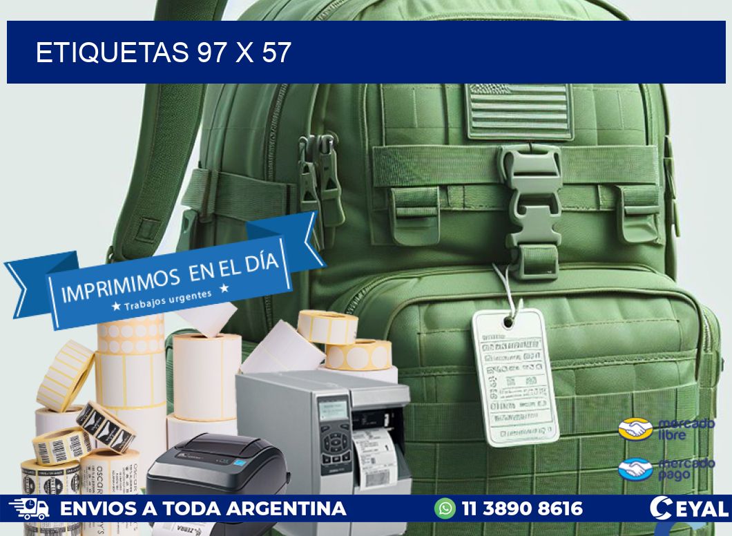 ETIQUETAS 97 x 57
