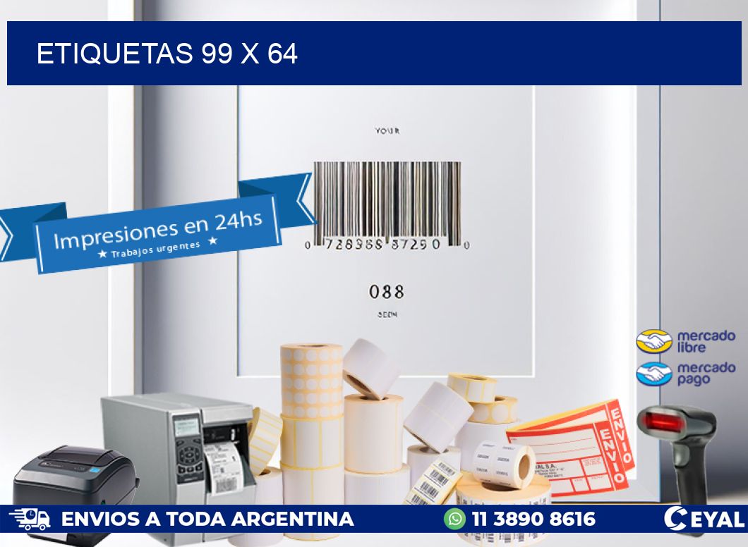 ETIQUETAS 99 x 64