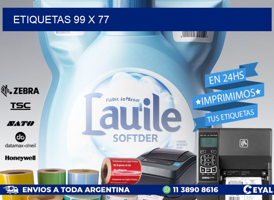 ETIQUETAS 99 x 77