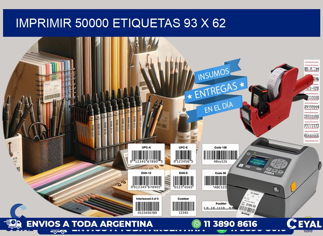 IMPRIMIR 50000 ETIQUETAS 93 x 62