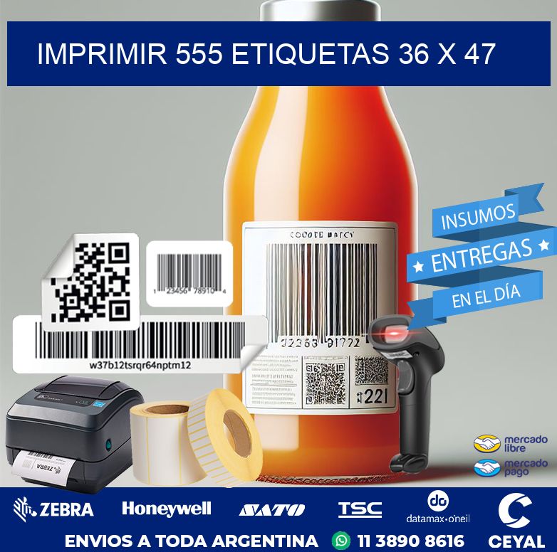 IMPRIMIR 555 ETIQUETAS 36 x 47