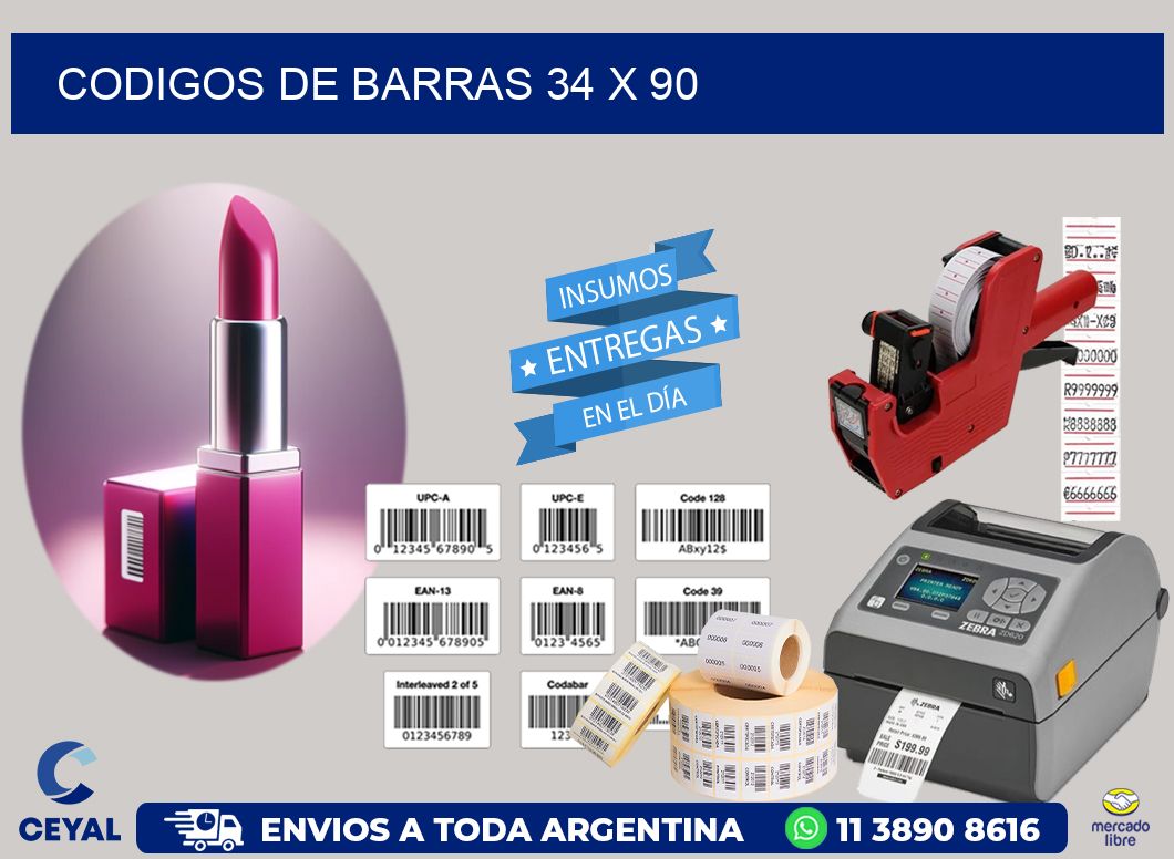 codigos de barras 34 x 90