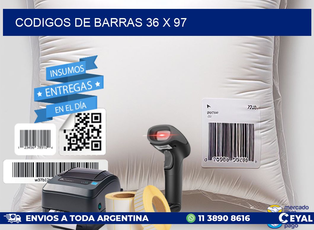 codigos de barras 36 x 97