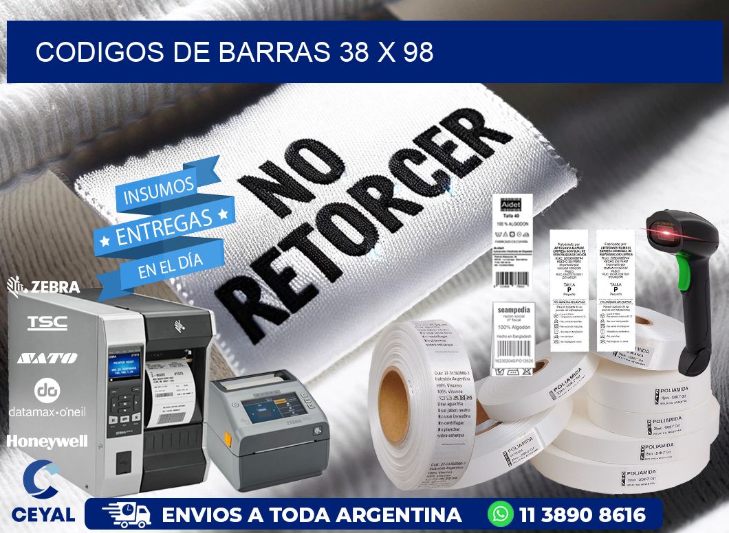codigos de barras 38 x 98
