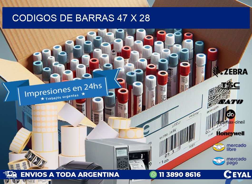 codigos de barras 47 x 28