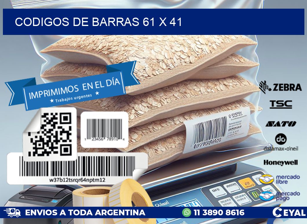 codigos de barras 61 x 41