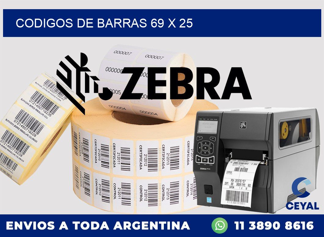 codigos de barras 69 x 25