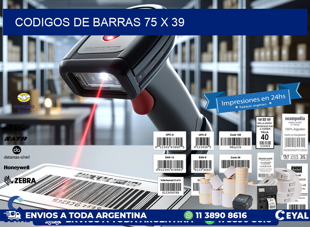 codigos de barras 75 x 39