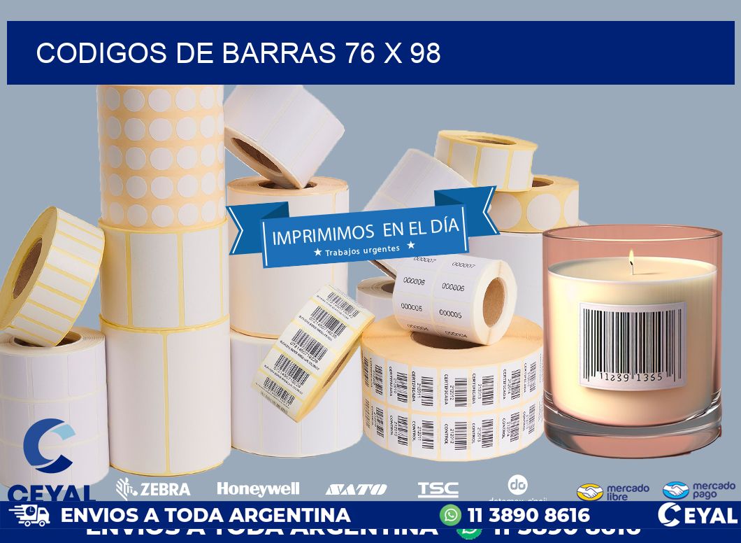 codigos de barras 76 x 98