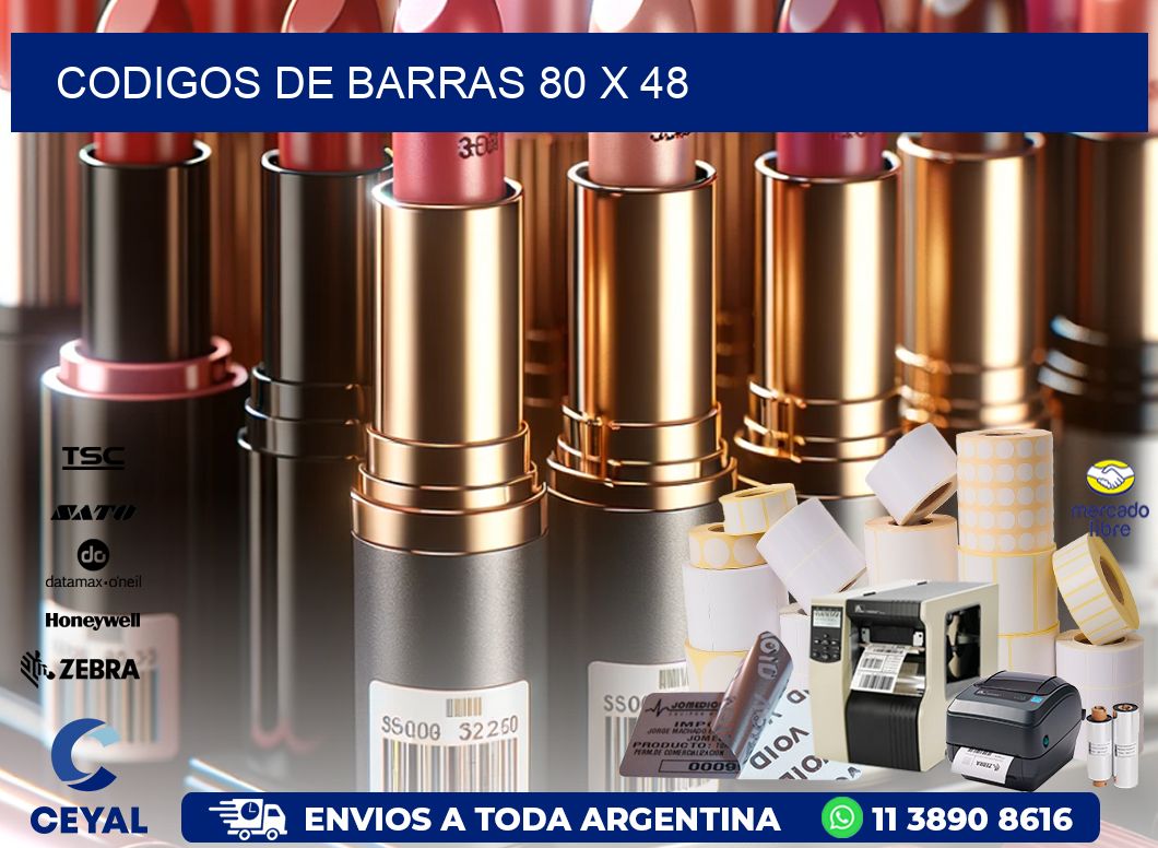 codigos de barras 80 x 48