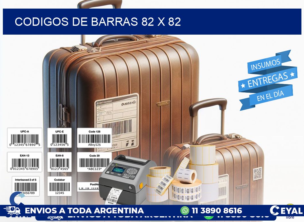 codigos de barras 82 x 82
