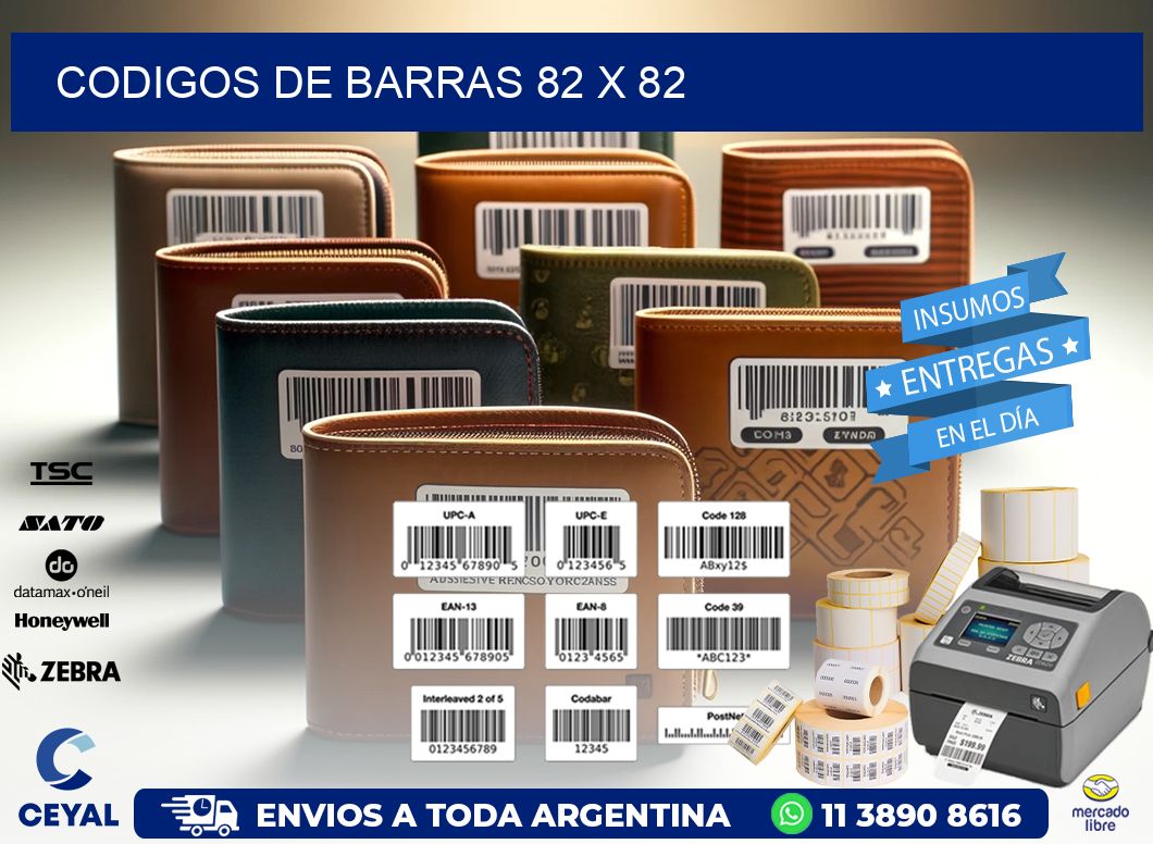 codigos de barras 82 x 82
