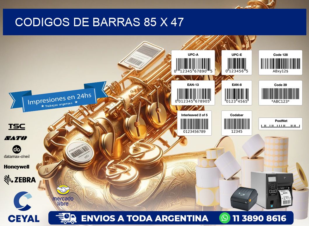codigos de barras 85 x 47