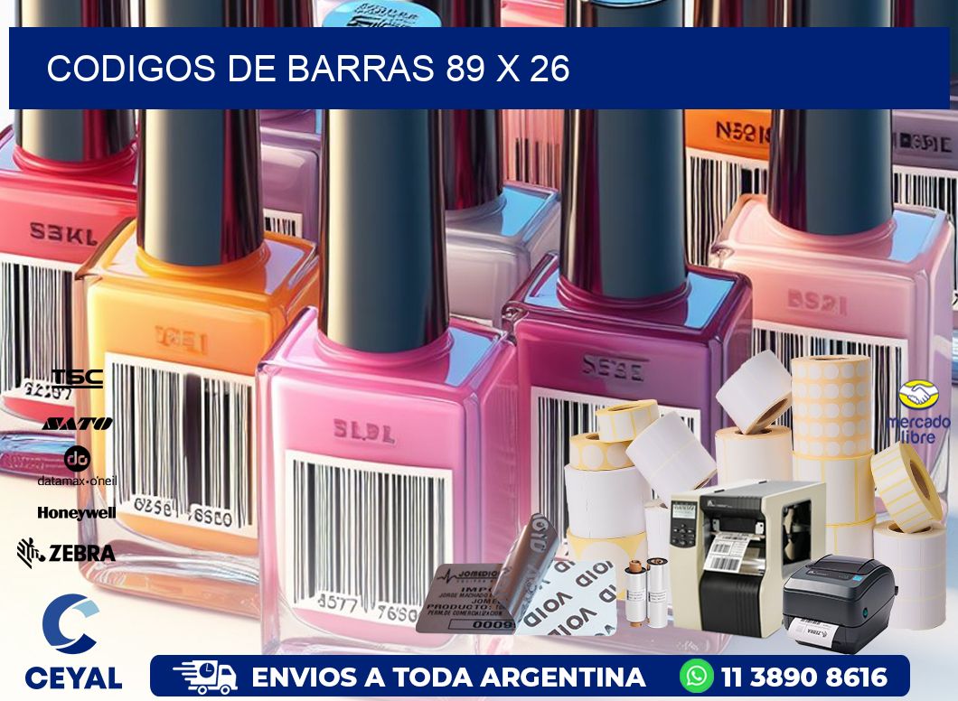 codigos de barras 89 x 26