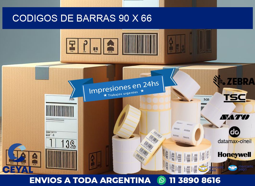 codigos de barras 90 x 66