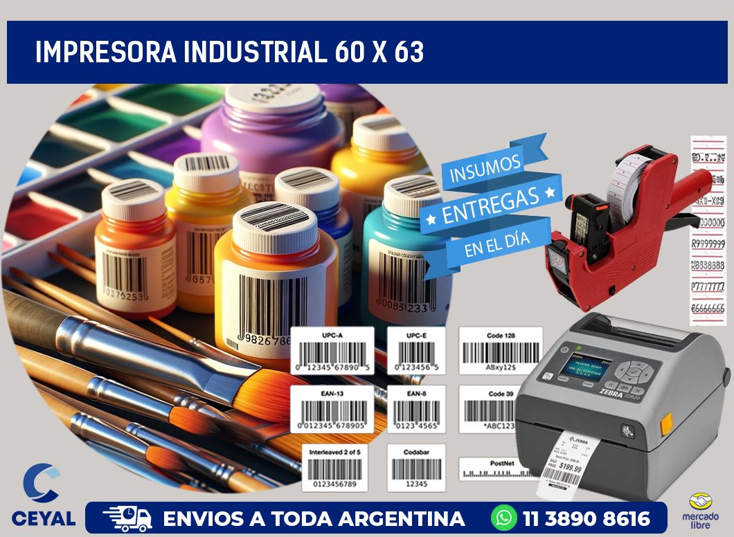 impresora industrial 60 x 63