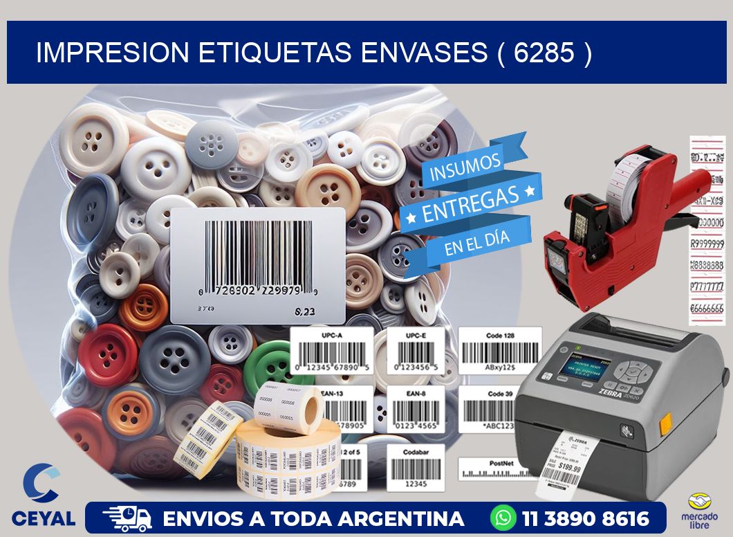 impresion etiquetas envases ( 6285 )