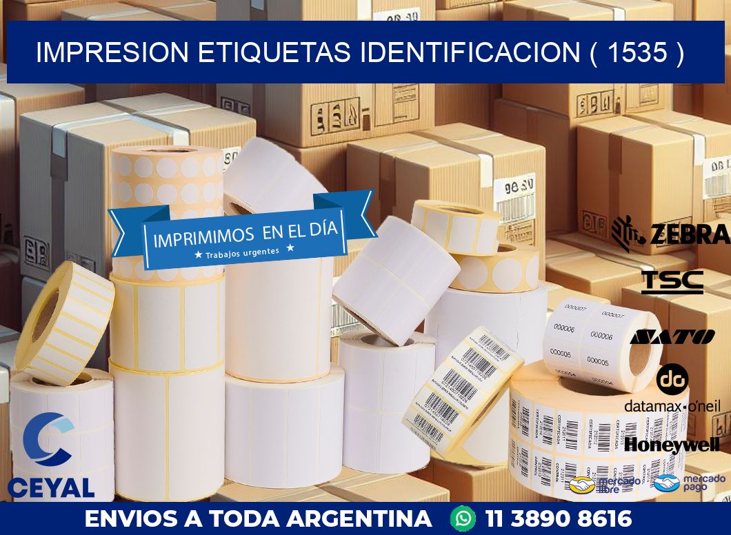 impresion etiquetas identificacion ( 1535 )