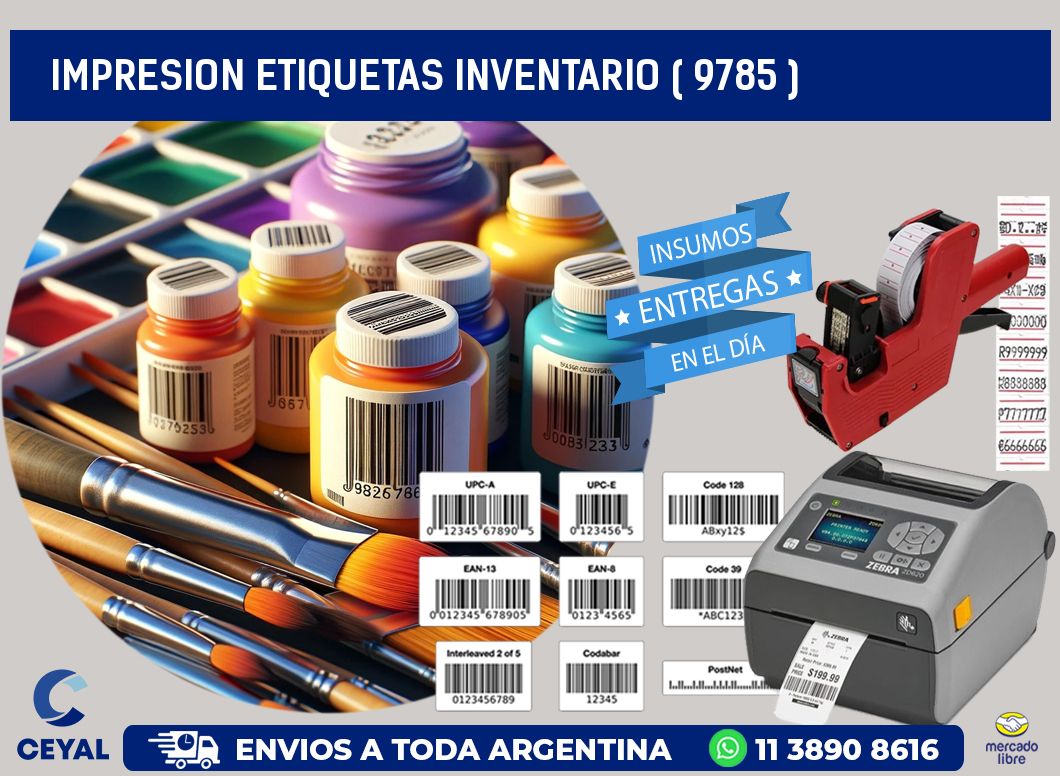impresion etiquetas inventario ( 9785 )