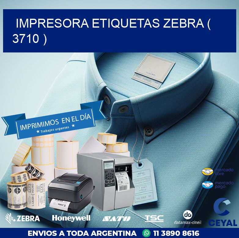 impresora etiquetas zebra ( 3710 )