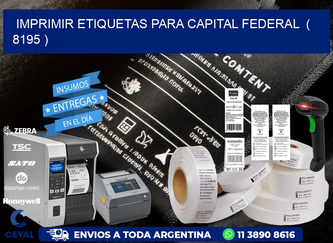 imprimir etiquetas para capital federal  ( 8195 )
