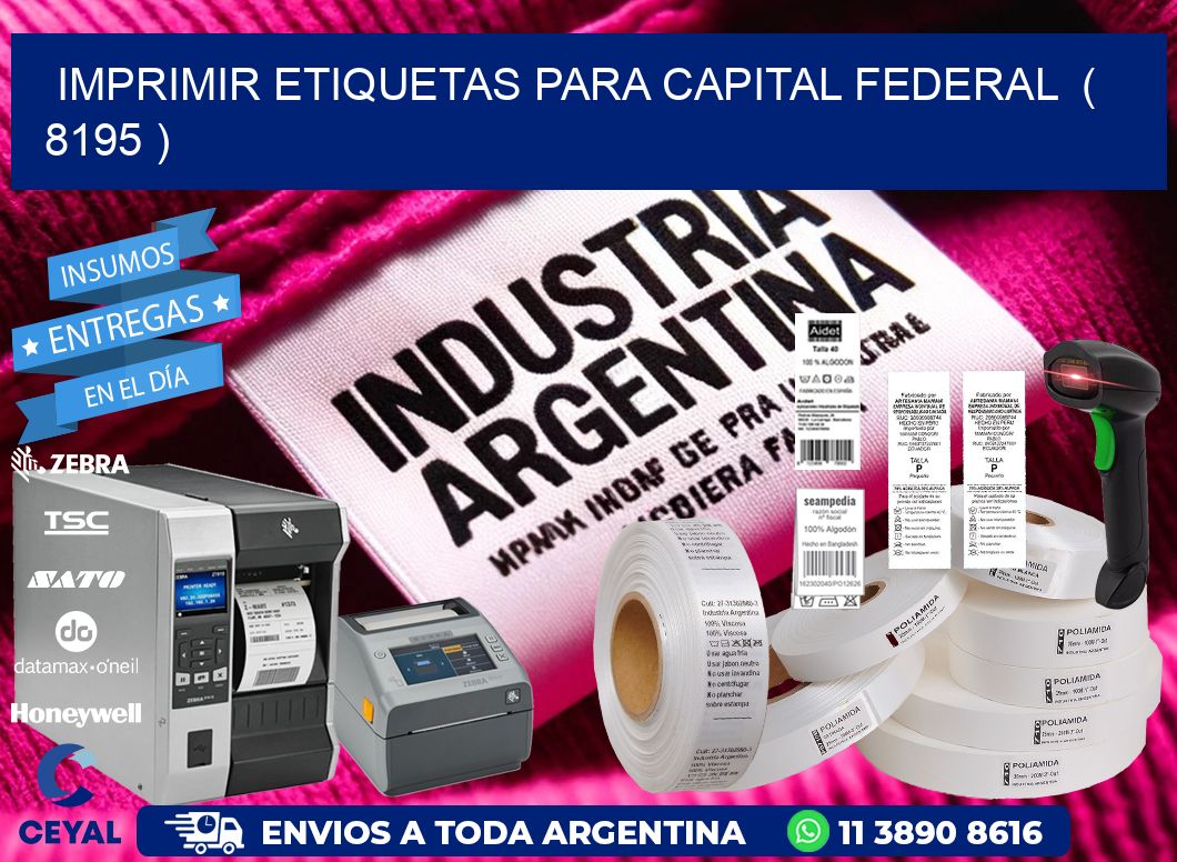 imprimir etiquetas para capital federal  ( 8195 )
