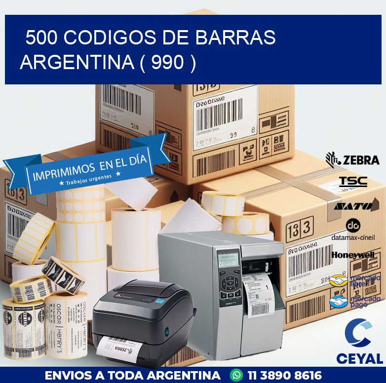 500 codigos de barras argentina ( 990 )