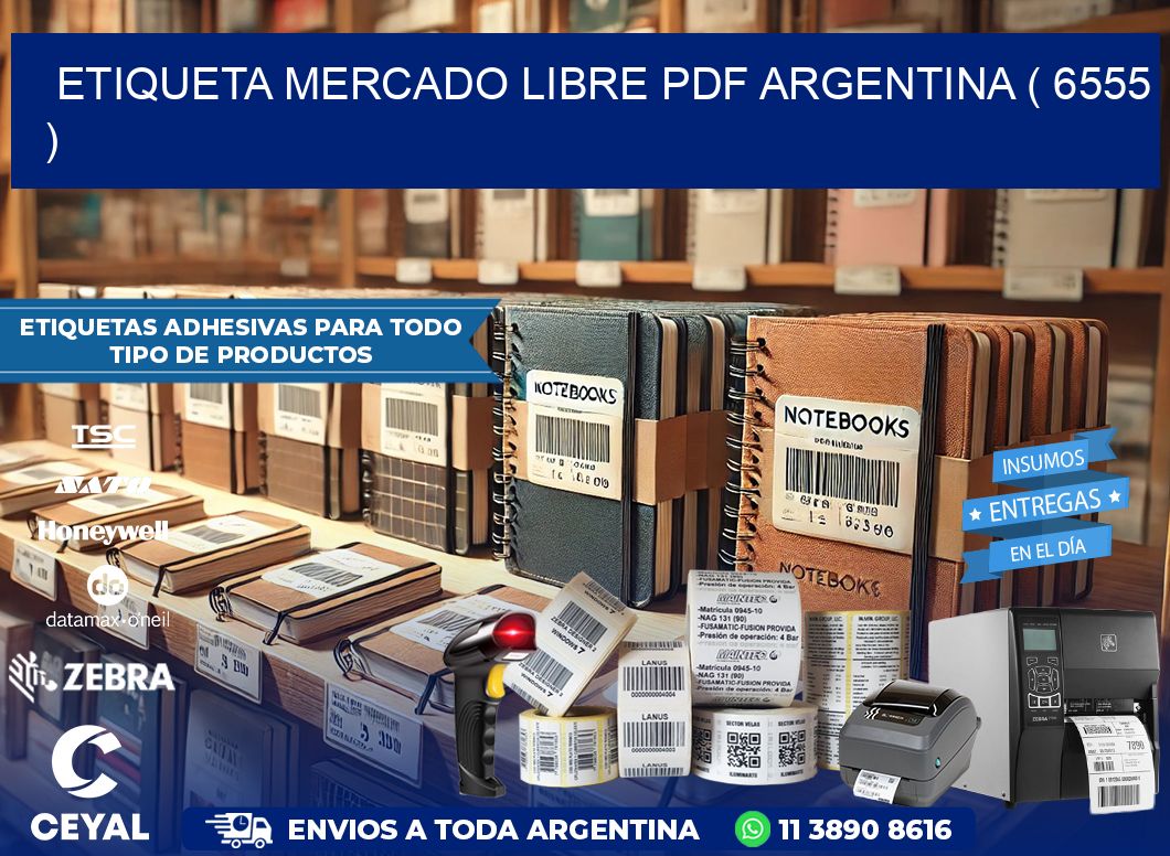 ETIQUETA MERCADO LIBRE PDF ARGENTINA ( 6555 )