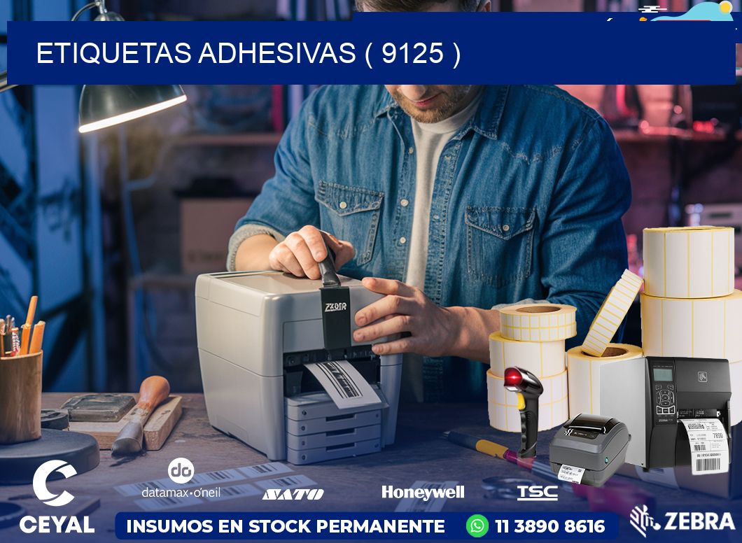 ETIQUETAS ADHESIVAS ( 9125 )