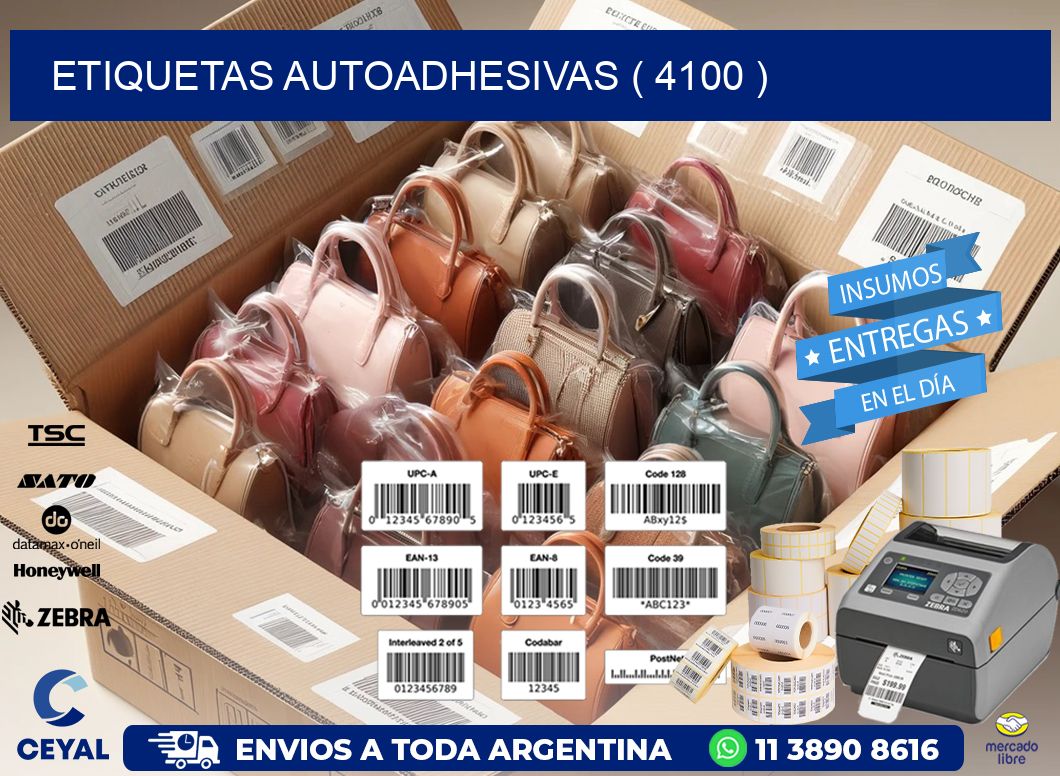 ETIQUETAS AUTOADHESIVAS ( 4100 )