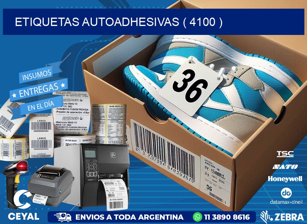 ETIQUETAS AUTOADHESIVAS ( 4100 )