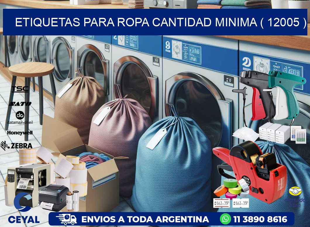 ETIQUETAS PARA ROPA CANTIDAD MINIMA ( 12005 )