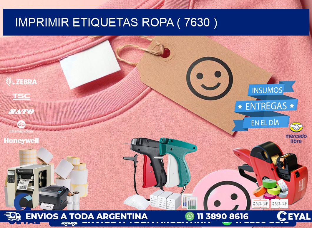 IMPRIMIR ETIQUETAS ROPA ( 7630 )
