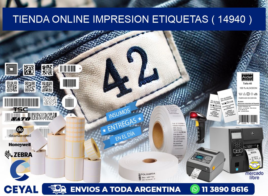 TIENDA ONLINE IMPRESION ETIQUETAS ( 14940 )