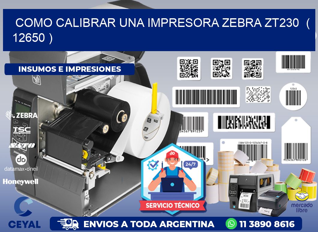 como calibrar una impresora zebra zt230  ( 12650 )