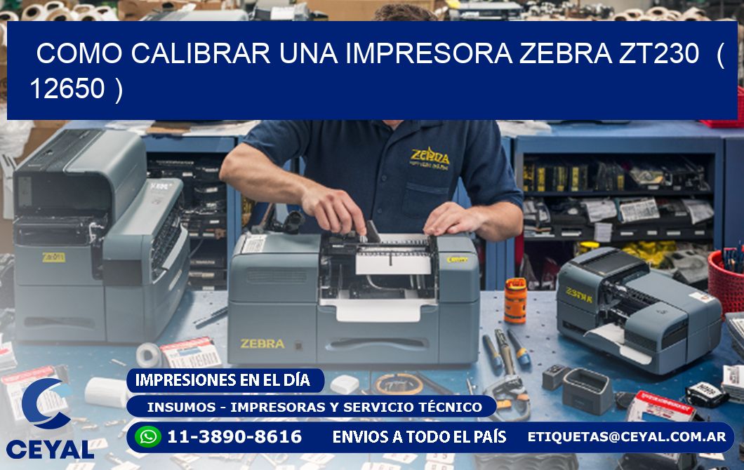 como calibrar una impresora zebra zt230  ( 12650 )