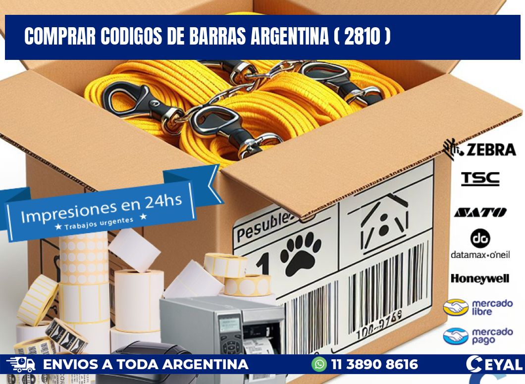 comprar codigos de barras argentina ( 2810 )